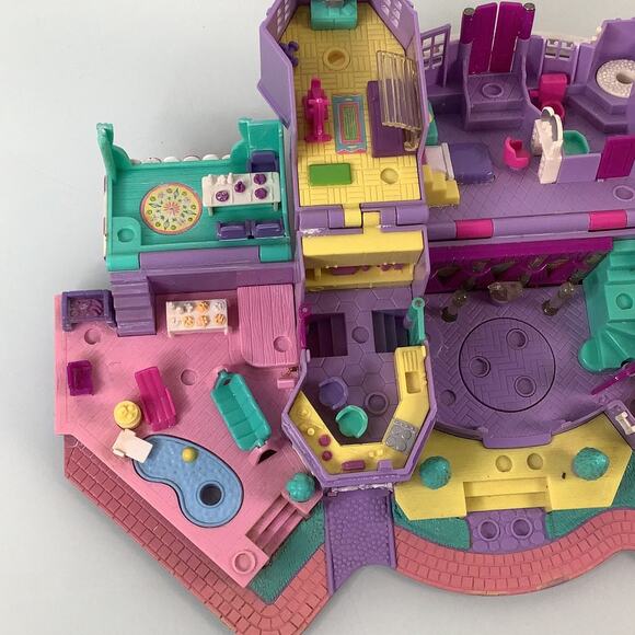 Village Polly Pockets light up magical mansion 1994 building only - Picture 5 of 12